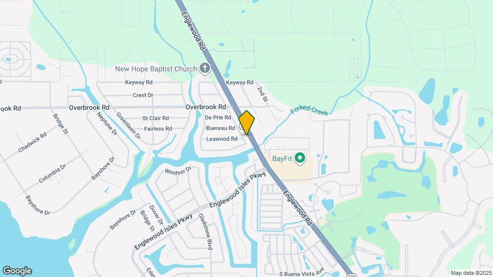 1925 Forked Creek Dr Mapa y Detalles de la Ubicación
