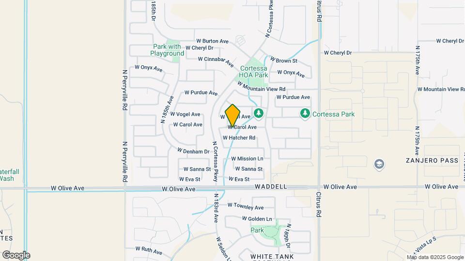 18247 W Carol Ave Map and Location Details