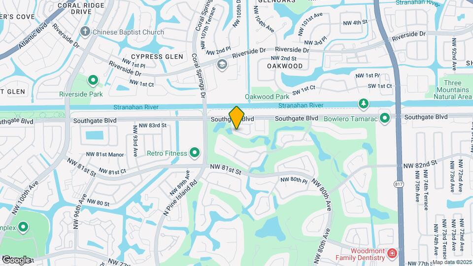 8660 S Southgate Shores Cir Map and Location Details