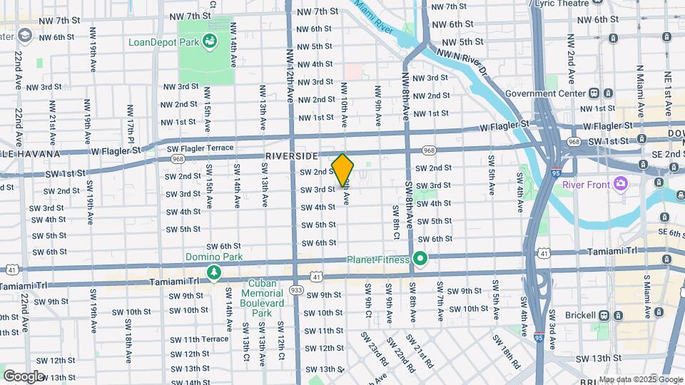 304 SW 10th Ave Map and Location Details