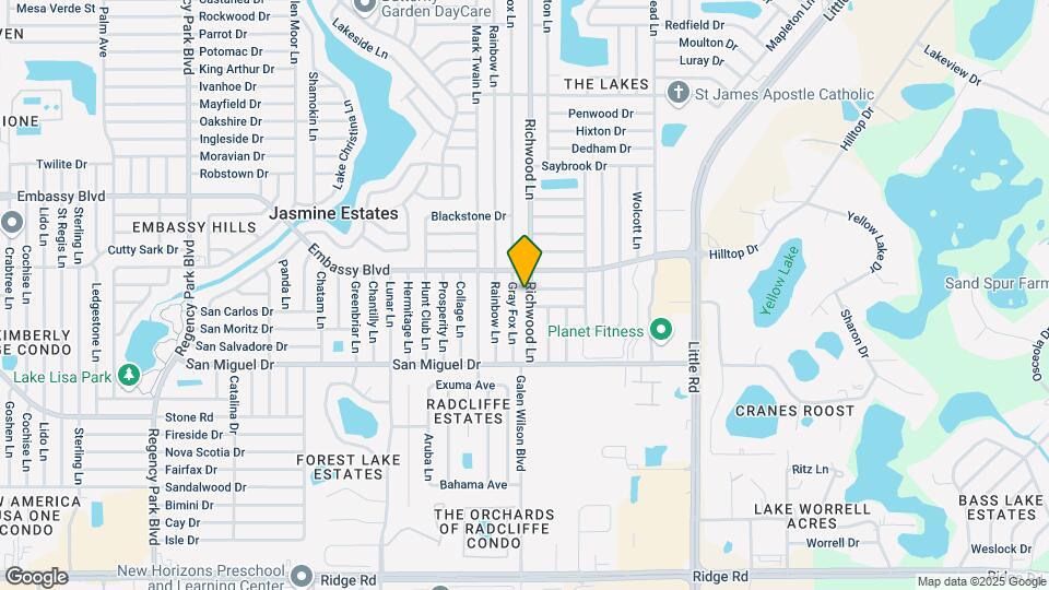 9135 Richwood Ln Map and Location Details