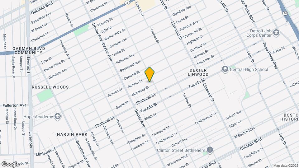 3224 Monterey St Mapa y Detalles de la Ubicación