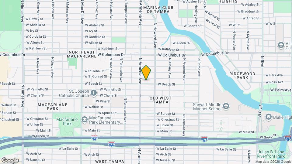 2329 W Beach St Map and Location Details