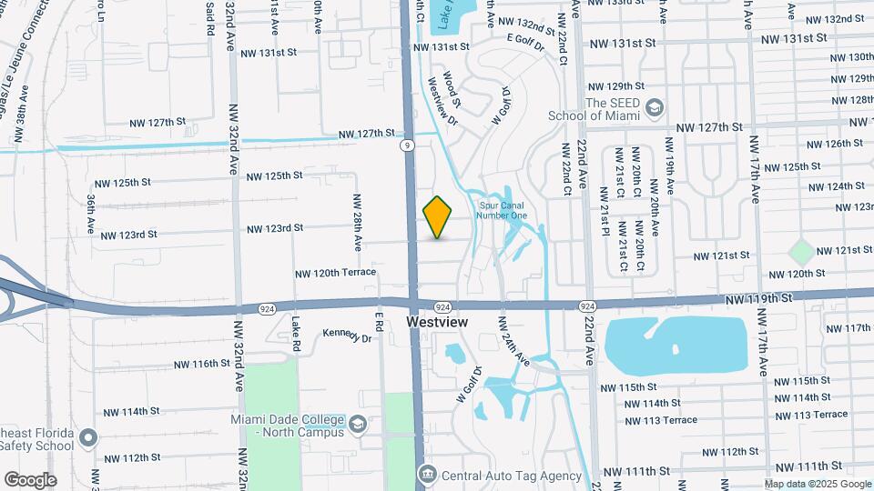 2560 NW 122nd St Map and Location Details