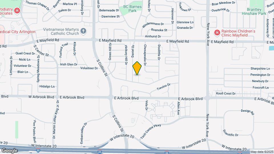 3612 High Plains Ct Map and Location Details