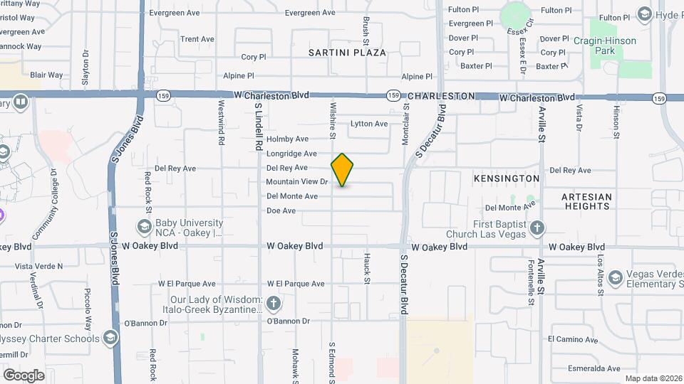 5228 Del Monte Ave Map and Location Details