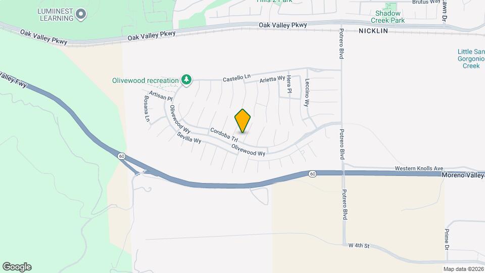 14157 Cerignola Cir Map and Location Details