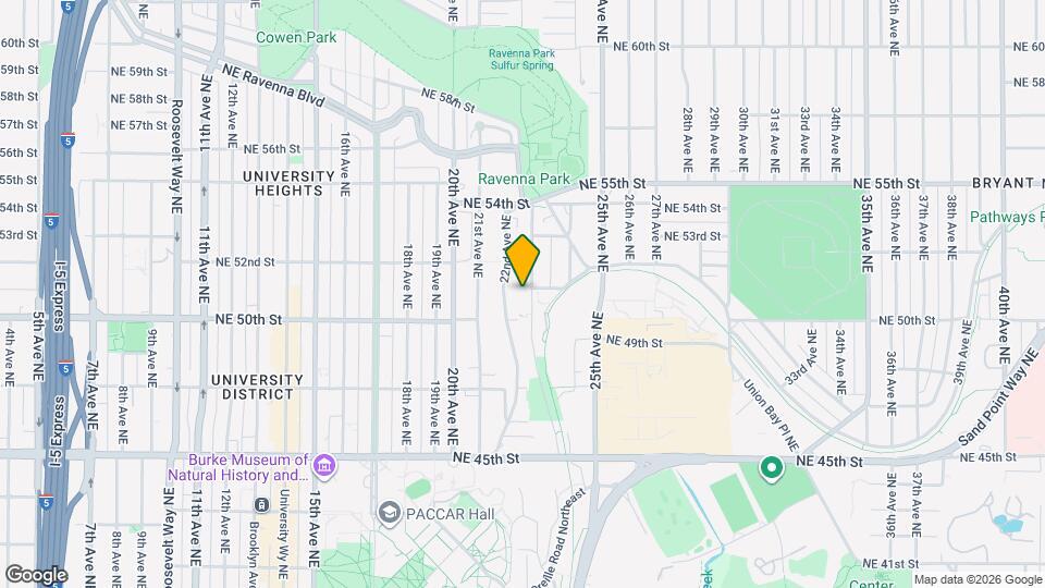 5027 Ravenna Ave NE Map and Location Details