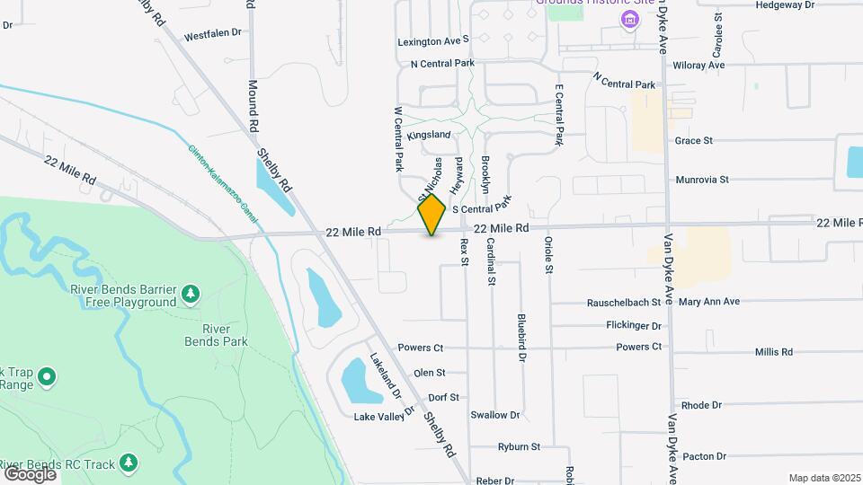 6760 22 Mile Rd, Unit 6770 Map and Location Details