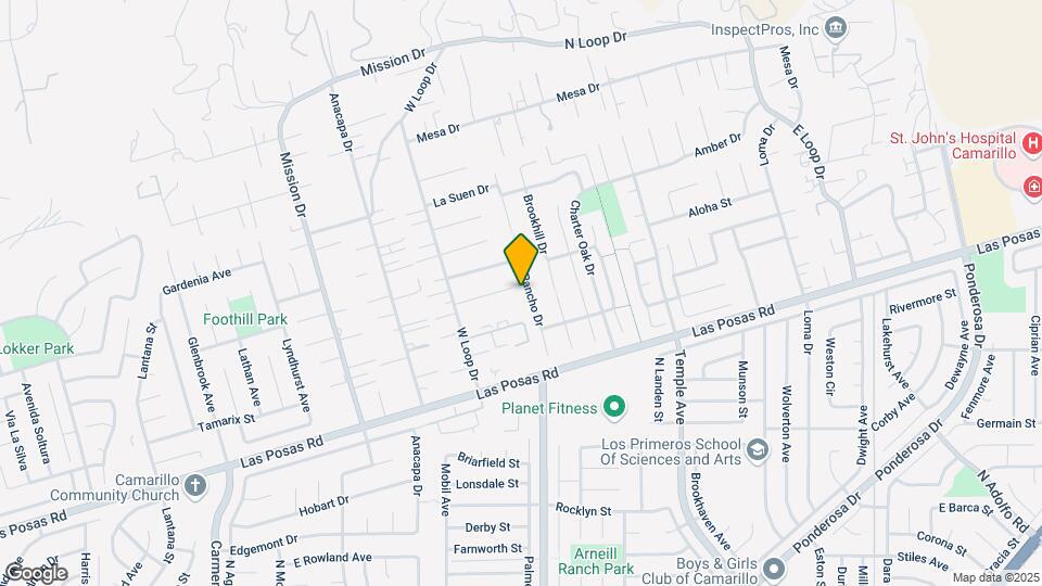 2131 El Rancho Dr Map and Location Details