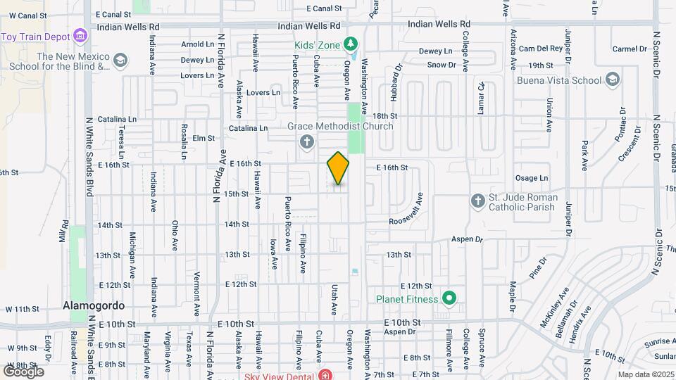 1500 Utah Ave Map and Location Details