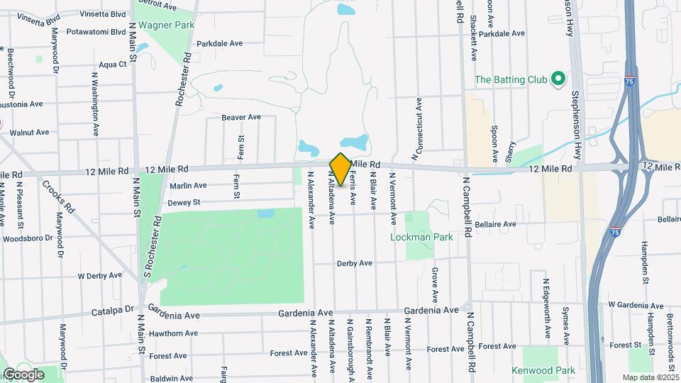 1600 N Altadena Ave Mapa y Detalles de la Ubicación
