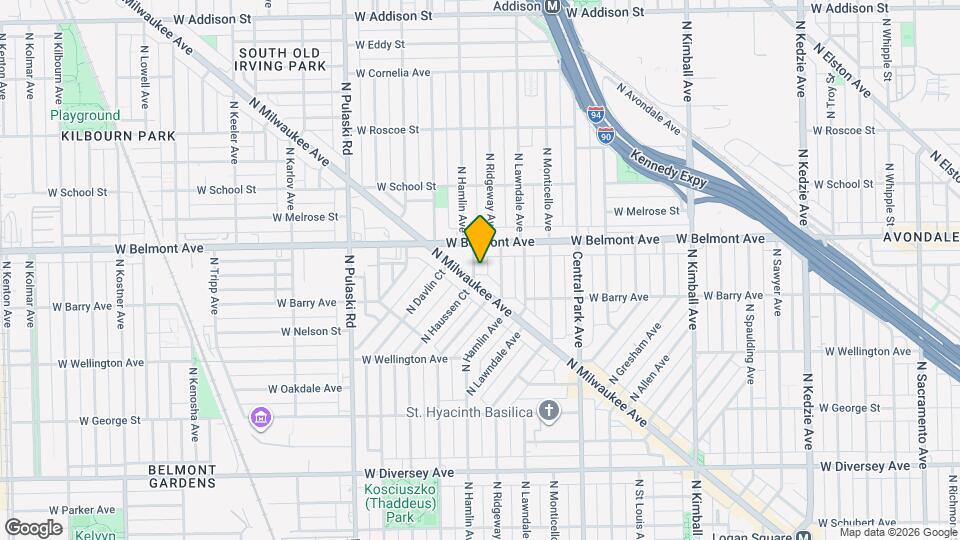 3137 N Hamlin Ave, Unit J09P Mapa y Detalles de la Ubicación