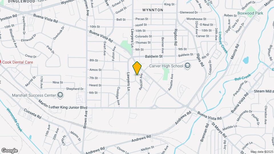 712 Church Ave Mapa y Detalles de la Ubicación