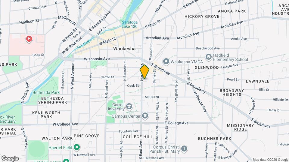 415 N East Ave, Unit 415 Mapa y Detalles de la Ubicación