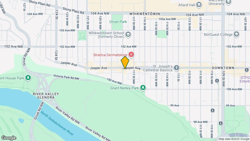 10055-1118 118 St NW Map and Location Details
