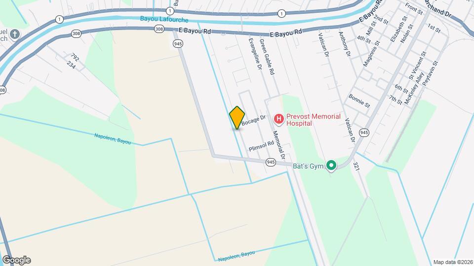 104 Oak Ridge Ave Map and Location Details