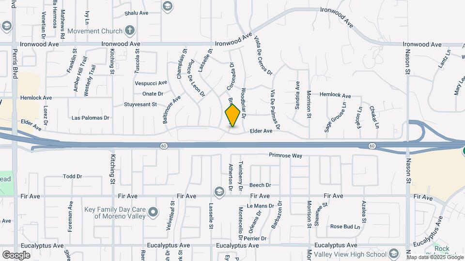 12438 Brewster Dr Mapa y Detalles de la Ubicación