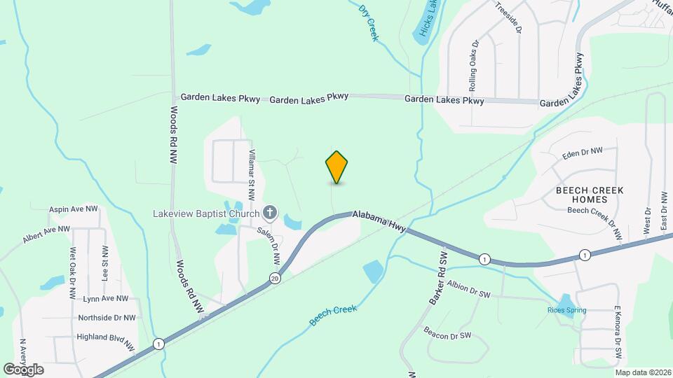 8 Westhaven Dr NW Map and Location Details