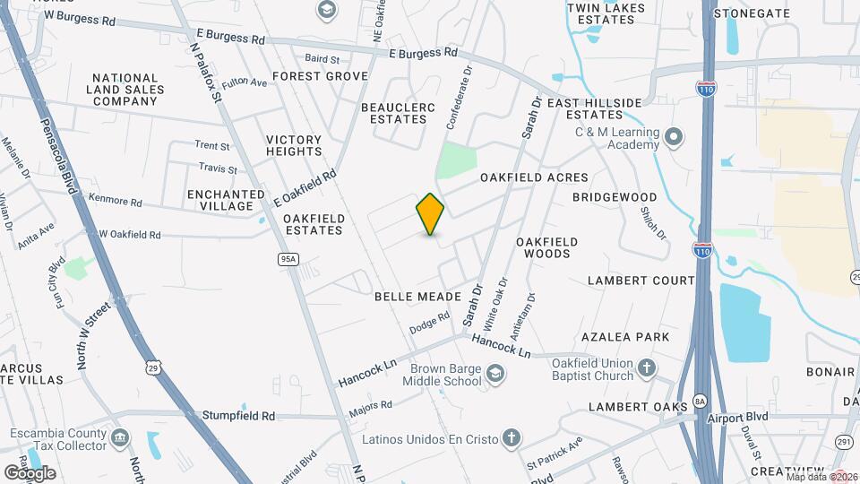 408 Monarch Ln Map and Location Details