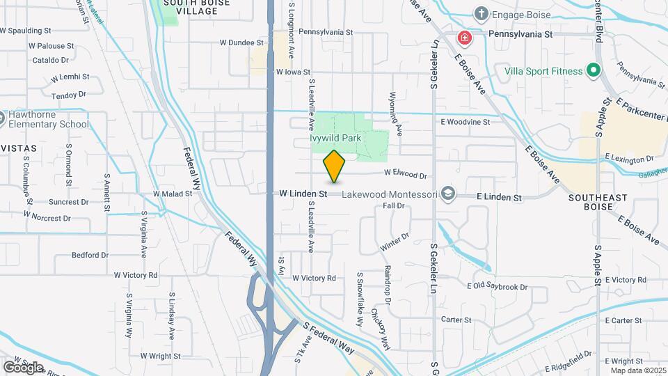 624 W Linden St Map and Location Details