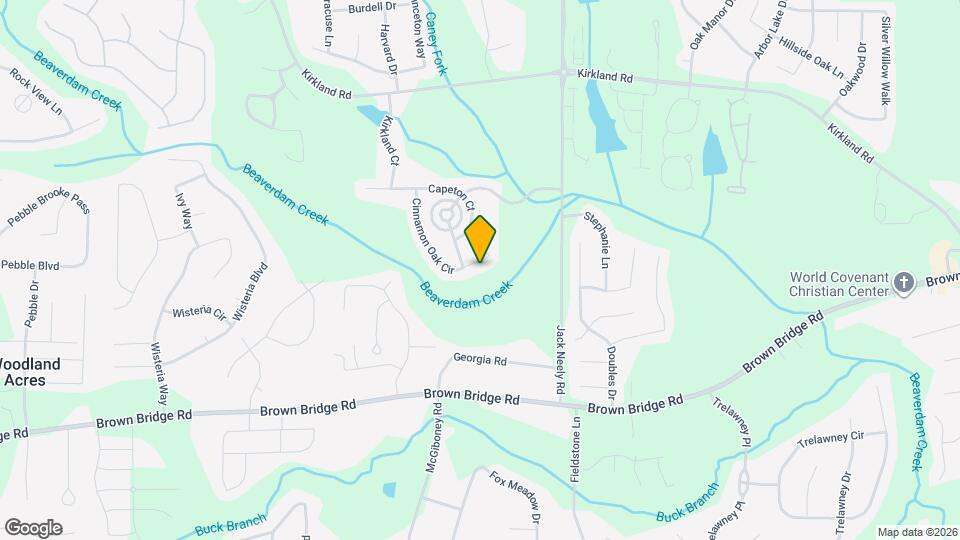 220 Cinnamon Oak Cir Map and Location Details