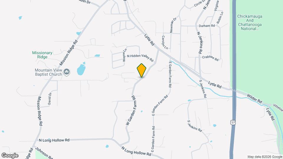 530 W Garden Farm Rd Map and Location Details