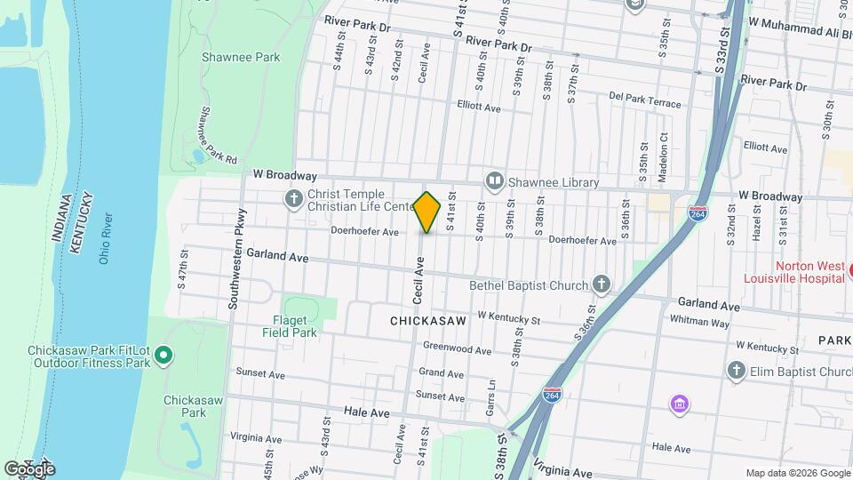 803 Cecil Ave Map and Location Details