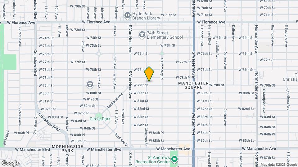 2053 W 79th St Map and Location Details