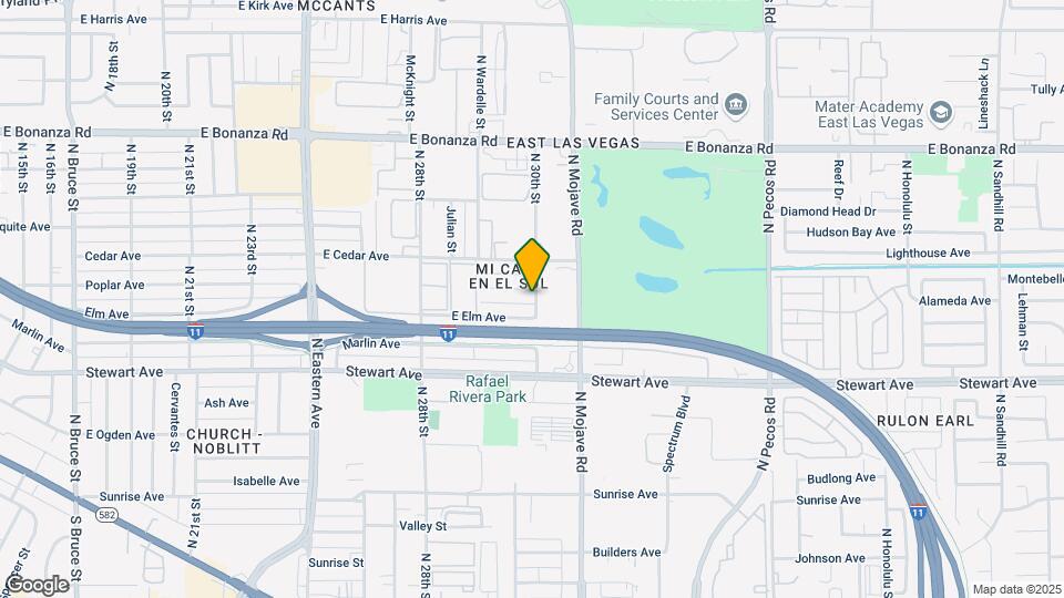 2936 Poplar Ave Map and Location Details