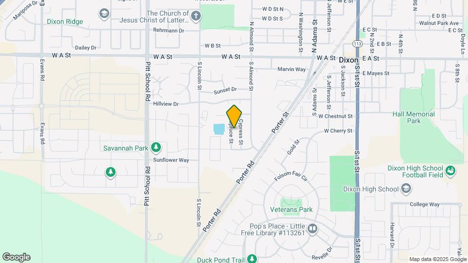 555 Spruce St Mapa y Detalles de la Ubicación