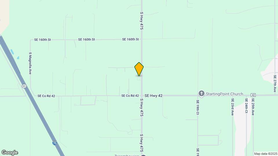 16352 S Hwy 475 Map and Location Details