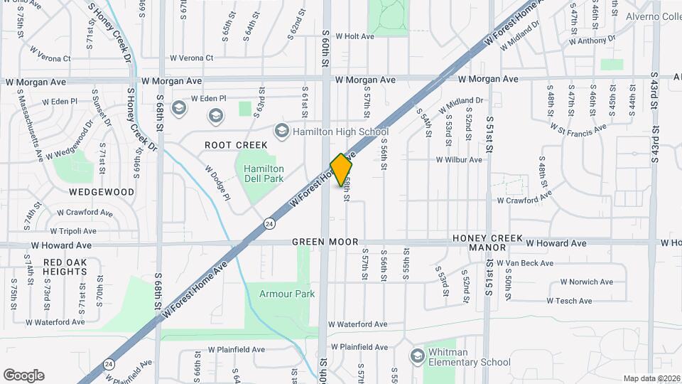 3765 S. 58th St., Unit Lower - 3765 S. 58th St. Mapa y Detalles de la Ubicación