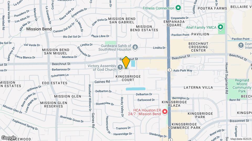 8207 Gaines Meadow Dr Map and Location Details