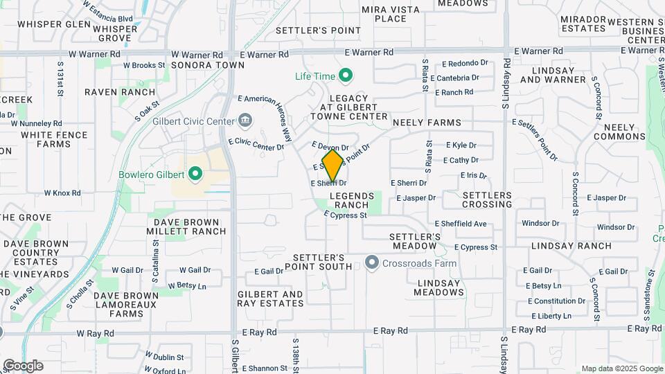 307 E Sherri Dr Map and Location Details