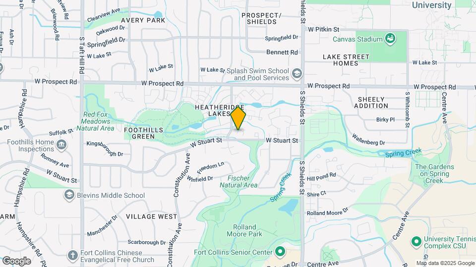 1345 Village Park Ct Map and Location Details