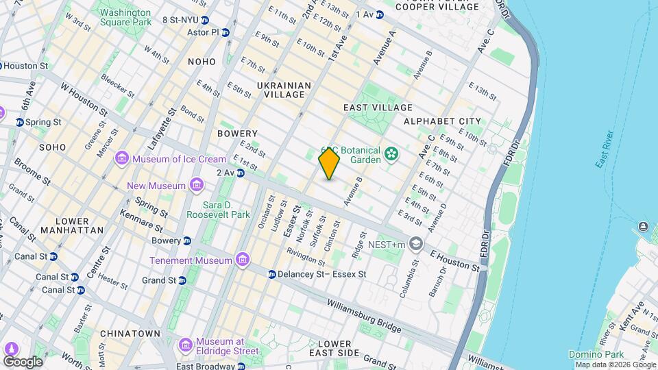 170 E 2nd St Map and Location Details