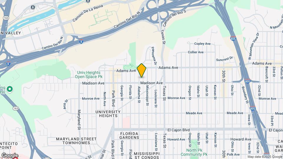 4613 Alabama St Map and Location Details