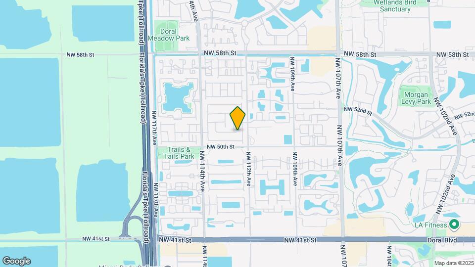 11232 NW 51st Terrace Map and Location Details