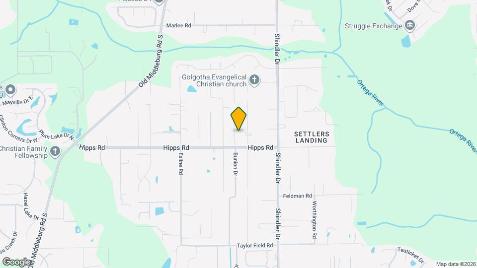 7057 Camfield Landing Dr Mapa y Detalles de la Ubicación