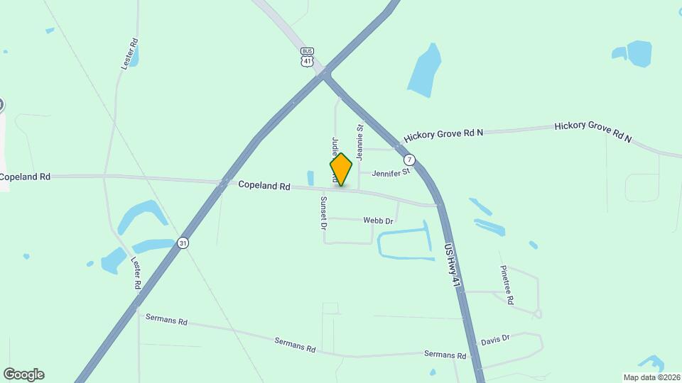2804 Copeland Rd Map and Location Details