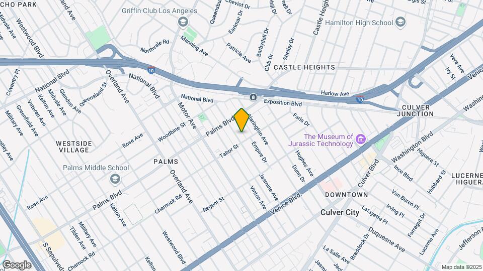 3556 Jasmine Ave Mapa y Detalles de la Ubicación