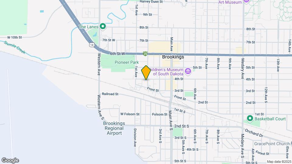 323 2nd Ave Map and Location Details
