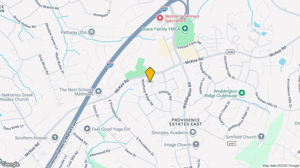 2719 Thornbush Ct Mapa y Detalles de la Ubicación