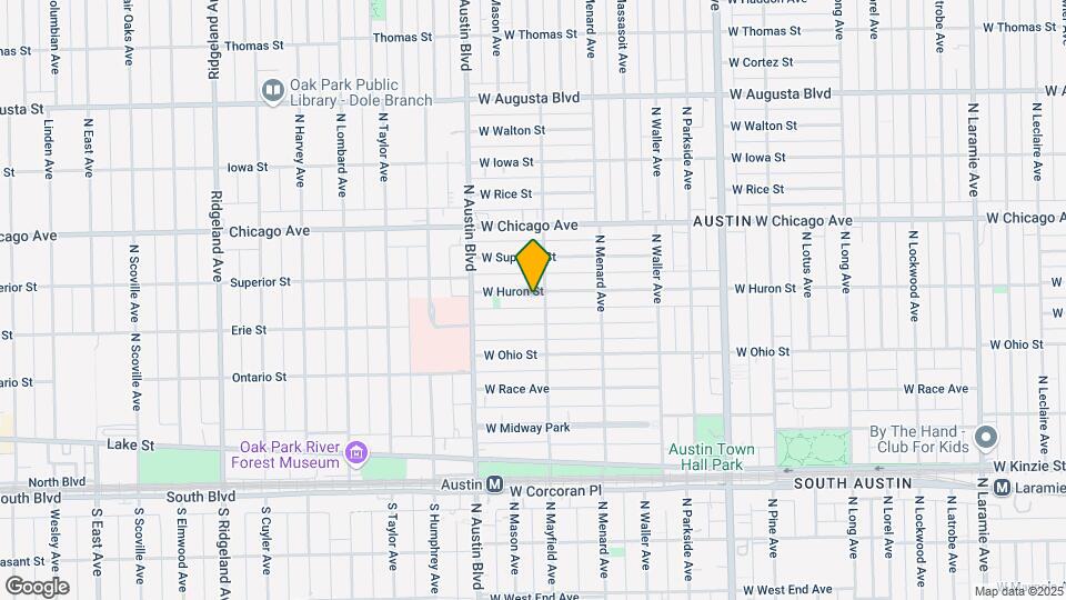 5905 W Huron St Map and Location Details