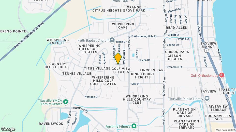 1590 Hilldale Rd Map and Location Details