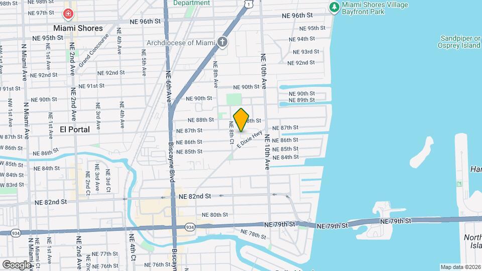 8660 Arboretum Ln Map and Location Details