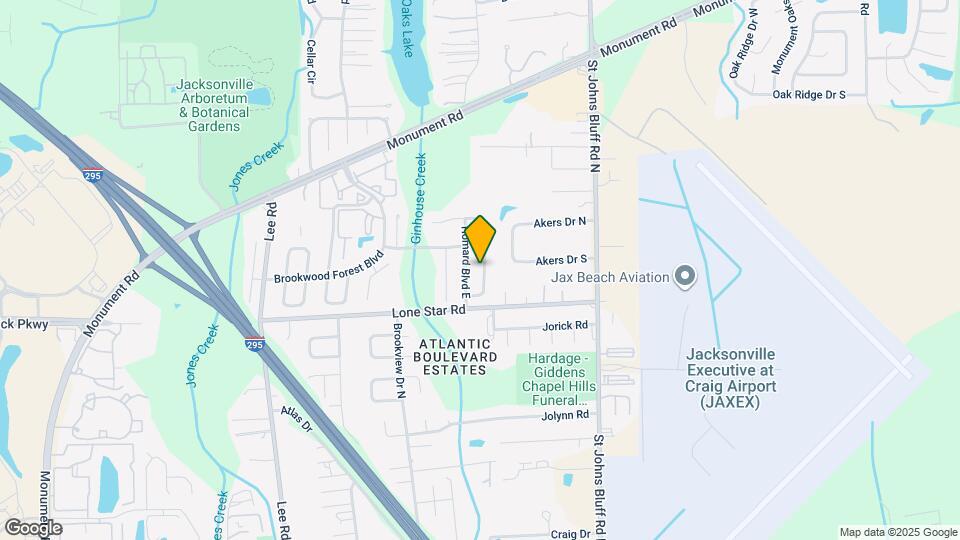 1148 Brookwood Bluff Rd E Map and Location Details