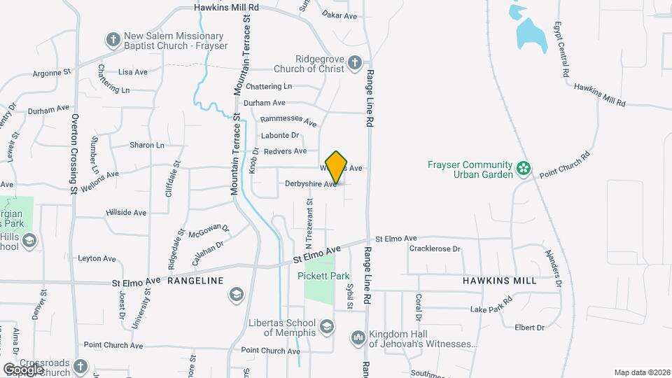 2583 Derbyshire Ave Map and Location Details