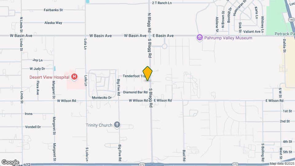 360 S Blagg Rd Mapa y Detalles de la Ubicación